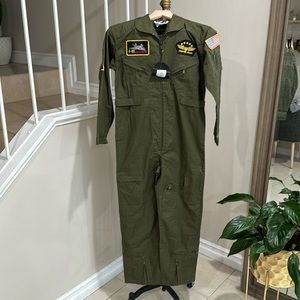 YOUTH FLIGHT SUIT WITH PATCHES